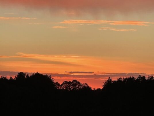 SIRVIS-owe projekcje, zdjęcie: zachód słońca - SIRVIS - jezioro Serwy - Suwalszczyzna